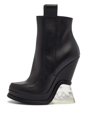 Fendi Pre-Owned 120mm Lucite boots - Black