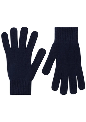 Pringle of Scotland Classic cashmere gloves - Blue
