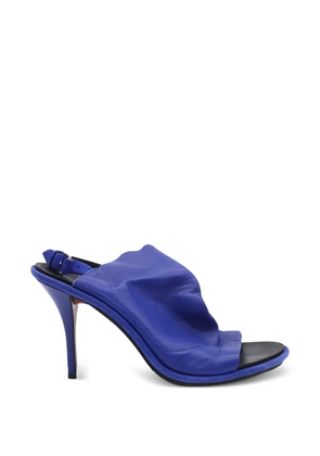 Balenciaga Pre-Owned slingback heels sandals - Blue