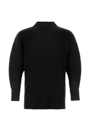 Homme Plissé Issey Miyake pleated T-shirt - Black