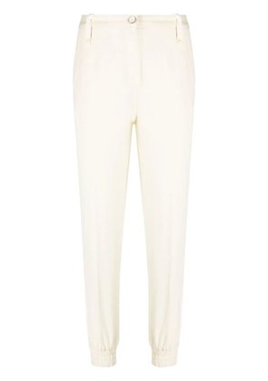 TWINSET elasticated-cuff tapered trousers - Neutrals