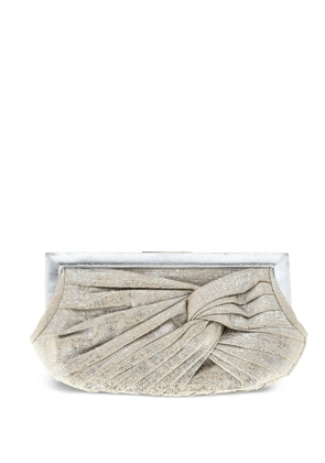 Anya Hindmarch twist clutch bag - Silver