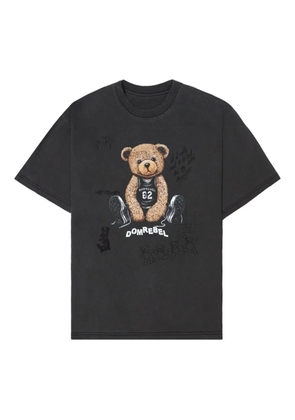 DOMREBEL Play Sketch bear-print T-shirt - Black
