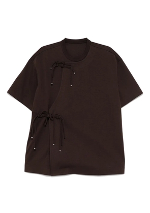 JNBY short-sleeved T-shirt - Brown
