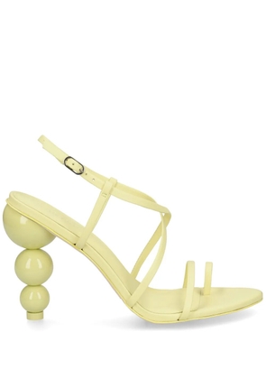 Cult Gaia Robyn 95mm sculptural-heel sandals - Yellow