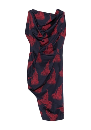 Vivienne Westwood Pre-Owned 2010s tassel-print dress - Blue