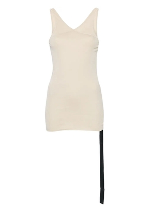 Rick Owens DRKSHDW Double Ziggy Banana jersey tank top - Neutrals
