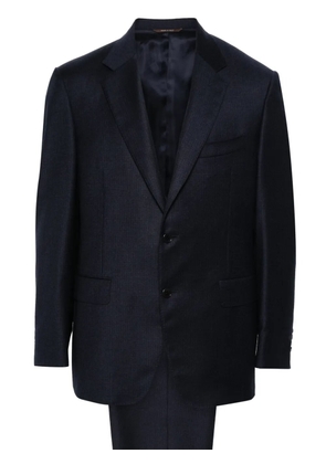Canali wool suit - Blue