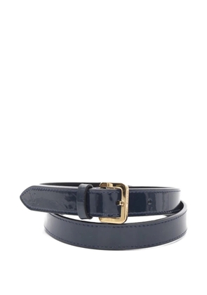 Louis Vuitton Pre-Owned 2012 leather belt - Blue