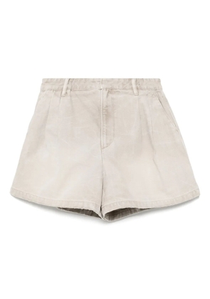 JNBY wide-leg denim shorts - Grey
