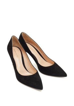 Gianvito Rossi suede pointed pumps - Black