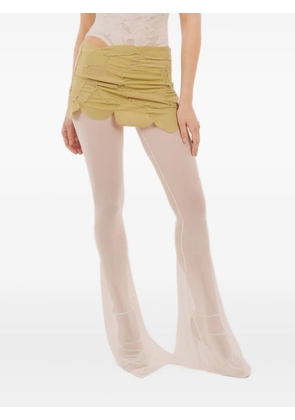 Oh Carla embroidered-logo trousers - White