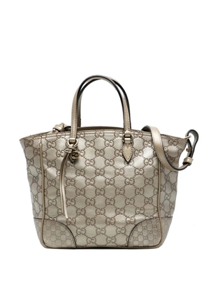 Gucci Pre-Owned 2016-2025 Small Guccissima Bree satchel - Gold