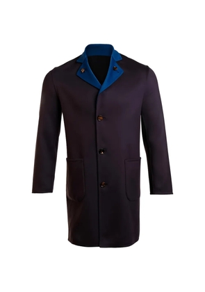 Kiton Parana1 cashmere coat - Blue