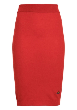 Vivienne Westwood Bea knitted skirt - Red