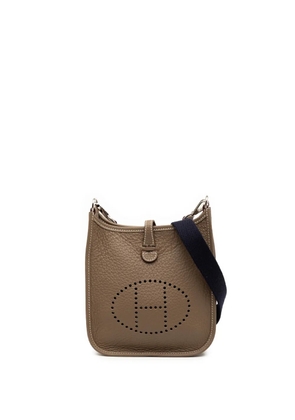 Hermès Pre-Owned 2024 Clemence Evelyne TPM crossbody bag - Brown
