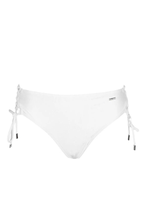 Caha Capo Dubai Franki lace-up bikini bottoms - White