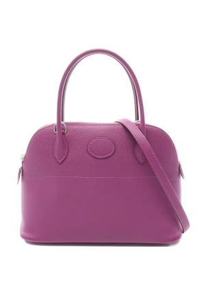 Hermès Pre-Owned 2014 27 Bolide leather handbag - Purple
