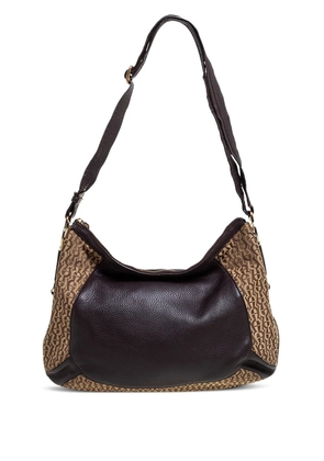 Aigner Vintage pre-owned Signature Canvas shoulder bag - Brown