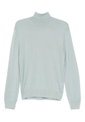 Canali roll-neck knitted sweater - Green