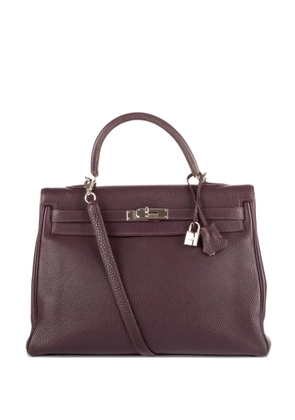 Hermès Pre-Owned 35 Kelly Retourne handbag - Purple