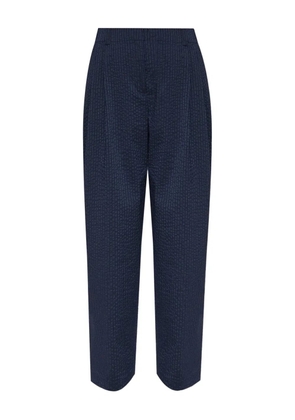 Maison Kitsuné striped trousers - Blue