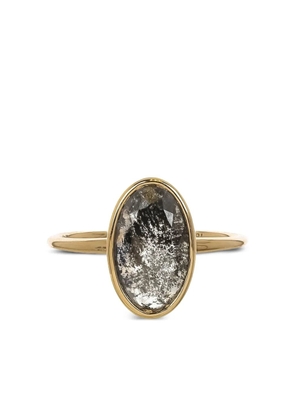 NIMO WITH LOVE 18K yellow gold Skinny diamond ring