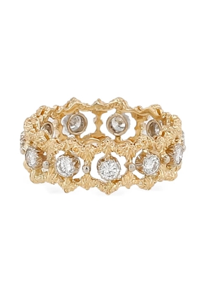 Buccellati 2010's diamond rombi ring - Gold