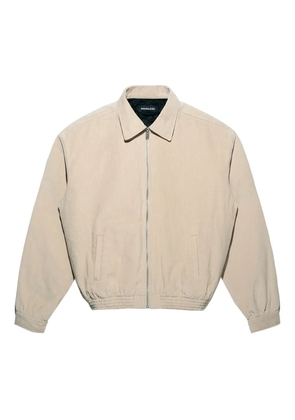 Mainless corduroy zip-up jacket - Neutrals