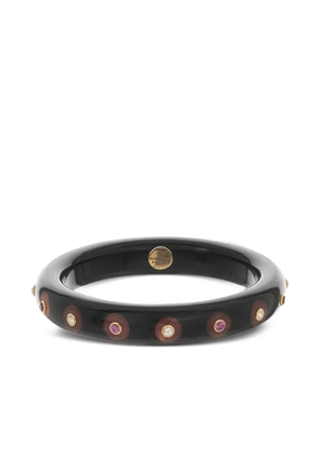 Mark Davis 18K yellow gold bakelite bracelet