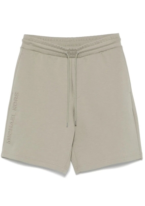 Michael Kors logo-embossed shorts - Green