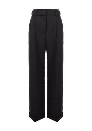 CuAnna HILDA frayed trousers - Black