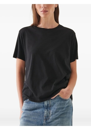 PATRICK ASSARAF Boyfriend crew-neck short-sleeve T-shirt - Black