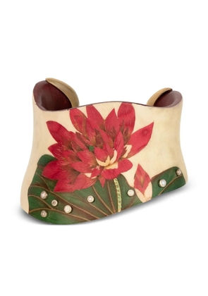 SILVIA FURMANOVICH asymmetical diamond and tsavorite bracelet - Gold