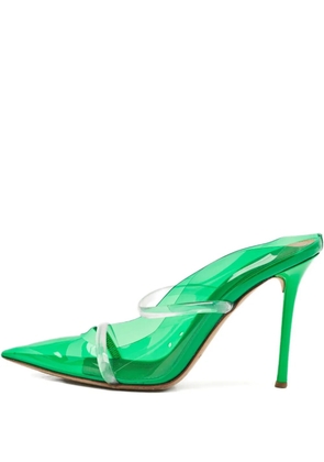 Malone Souliers 100mm Maureen heeled mules - Green