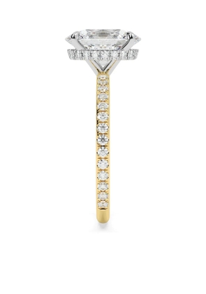 Tilla 14K yellow gold diamond accented ring