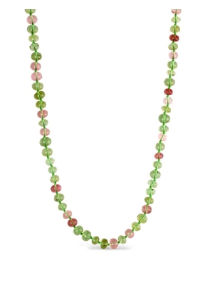Leigh Maxwell 18K yellow gold tourmaline necklace