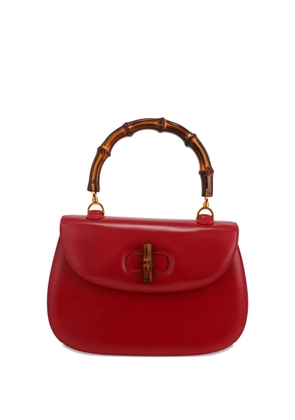 Gucci Pre-Owned large Bamboo handbag - Red