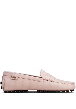 Tod's Gommino leather loafers - Pink
