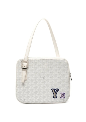 Goyard Pre-Owned 2000s Yona buckle tote bag - White