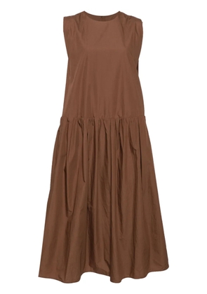 JNBY a-type sleeveless dress - Brown