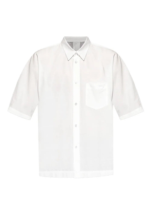 Homme Plissé Issey Miyake short-sleeve pocket shirt - White