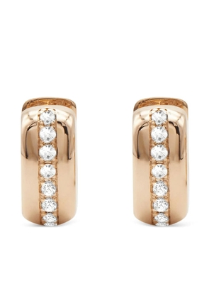 FULLORD 18K gold Belt Ghost earrings