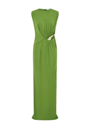Christopher Esber Encased cut-out twisted maxi dress - Green