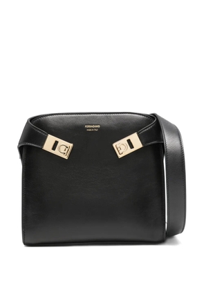 Ferragamo Pre-Owned small Hug buckle bag - Black