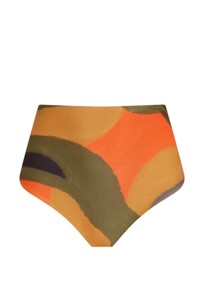 Lygia & Nanny high-waisted printed bikini - Orange