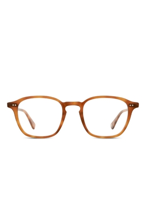 Garrett Leight Markus square-frame glasses - Brown