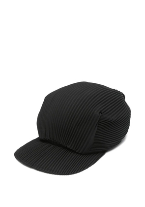 Pleats Please Issey Miyake pleated hat - Black