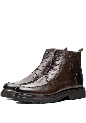 Poche Paris lace-up ankle boots - Brown