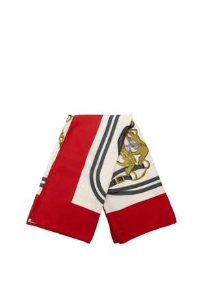 Hermès Pre-Owned 20th Century Brides de Gala Silk Scarf 90 scarves - White